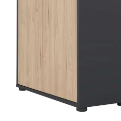 Home affaire Bücherregal »Sign Ablageregal, Aktenregal, Bücherregal, Standregal, Wandregal,« mit 2 Türen, 4 Einlegeböden, 2 Türen, Höhe 200 cm, Breite 80 cm