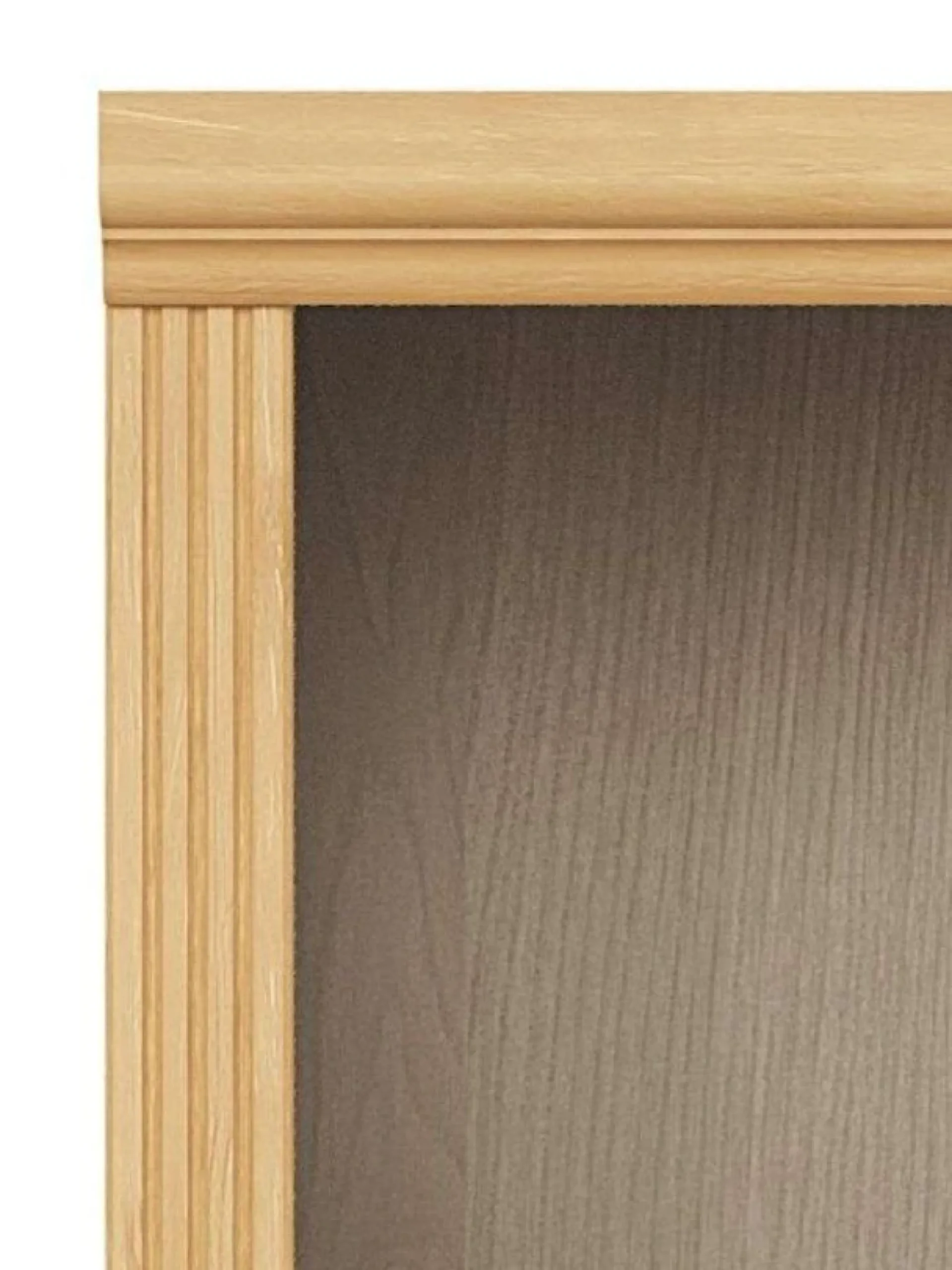 Home affaire Bücherregal »Soeren Regal mit 5 breiten Schubkästen in geteilter Optik« T/H: 80/29/220 cm, Kiefer FSC®-zertifiziert, elegante Metallgriffe