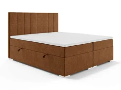 Home affaire Bett »Ginoro mit Matratze und Topper, in 3 Breiten (140, 160 und 180 cm)« Boxspringbett mit Kopfteil, Bettkasten, Matratze (BFK/TFK) und Topper