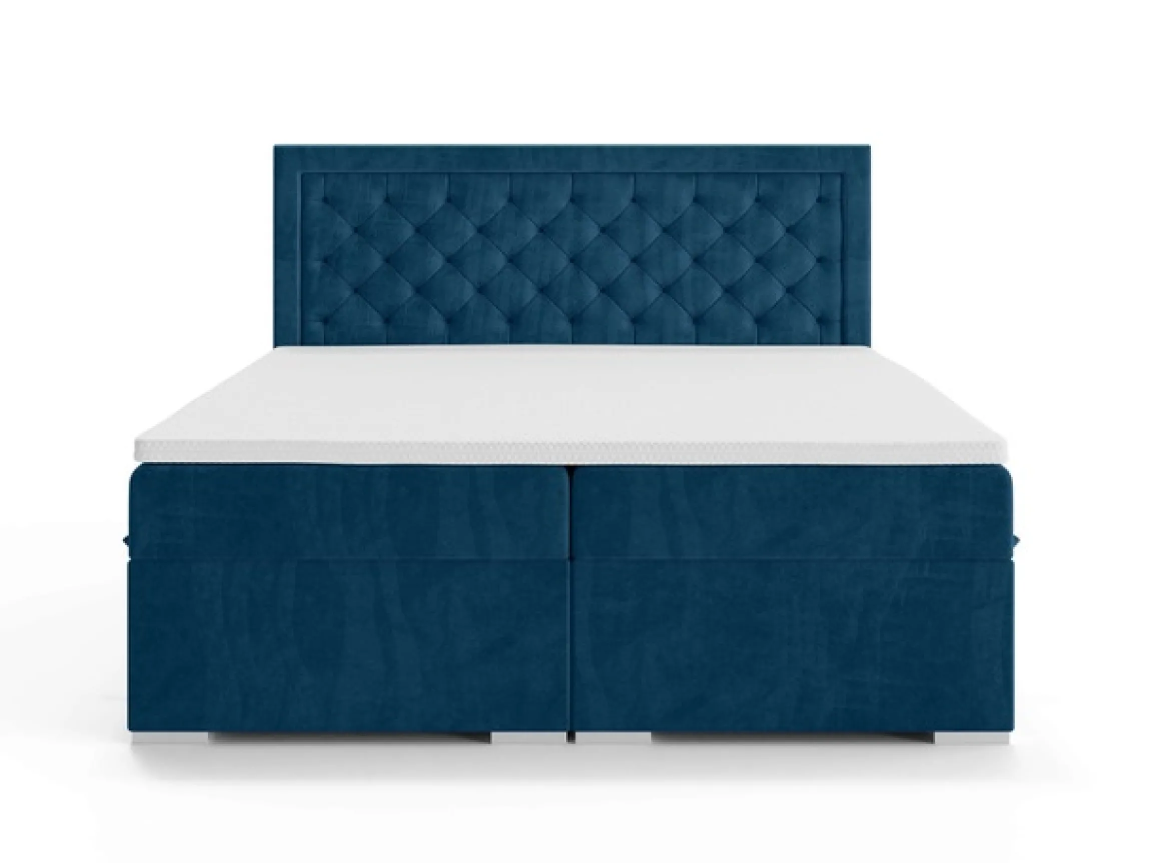 Home affaire Bett »SACY mit Matratze und Topper, in 2 Breiten (160 und 180 cm)« Boxspringbett mit Kopfteil, Bettkasten, Matratze (BFK/TFK) und Topper