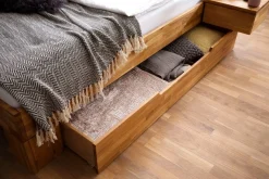 Home affaire Bettschubkasten »Tommy« aus massivem Wildeichenholz, in unterschiedlichen Breiten