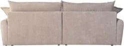 Home affaire Big-Sofa »Finca XL, B: 190 cm« 4 Zierkissen, Mega-Sofa, in Cord oder Chenille-Struktur, Federkern