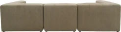 Home affaire Big-Sofa »Gerrid« Cord-Bezug, bestehend aus Modulen: 2 Eck- und ein Mittelelement
