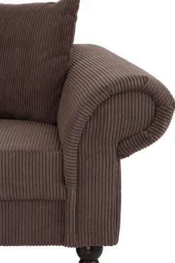 Home affaire Big-Sofa »King Henry Mega Sofa, viel Platz, Breite 242cm, Federkern« in legerer Polsterung und vielen losen Kissen