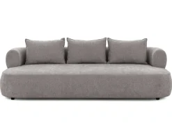 Home affaire Big-Sofa »LUSSAC 4-Sitzer Design-Sofa mit Zierkissen, Maße B/T/H: 242/123/78 cm« hoher Sitzkomfort und modernes Design, Sofa ohne Bettfunktion