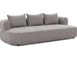 Home affaire Big-Sofa »LUSSAC 4-Sitzer Design-Sofa mit Zierkissen, Maße B/T/H: 242/123/78 cm« hoher Sitzkomfort und modernes Design, Sofa ohne Bettfunktion