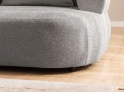 Home affaire Big-Sofa »LUSSAC 4-Sitzer Design-Sofa mit Zierkissen, Maße B/T/H: 242/123/78 cm« hoher Sitzkomfort und modernes Design, Sofa ohne Bettfunktion
