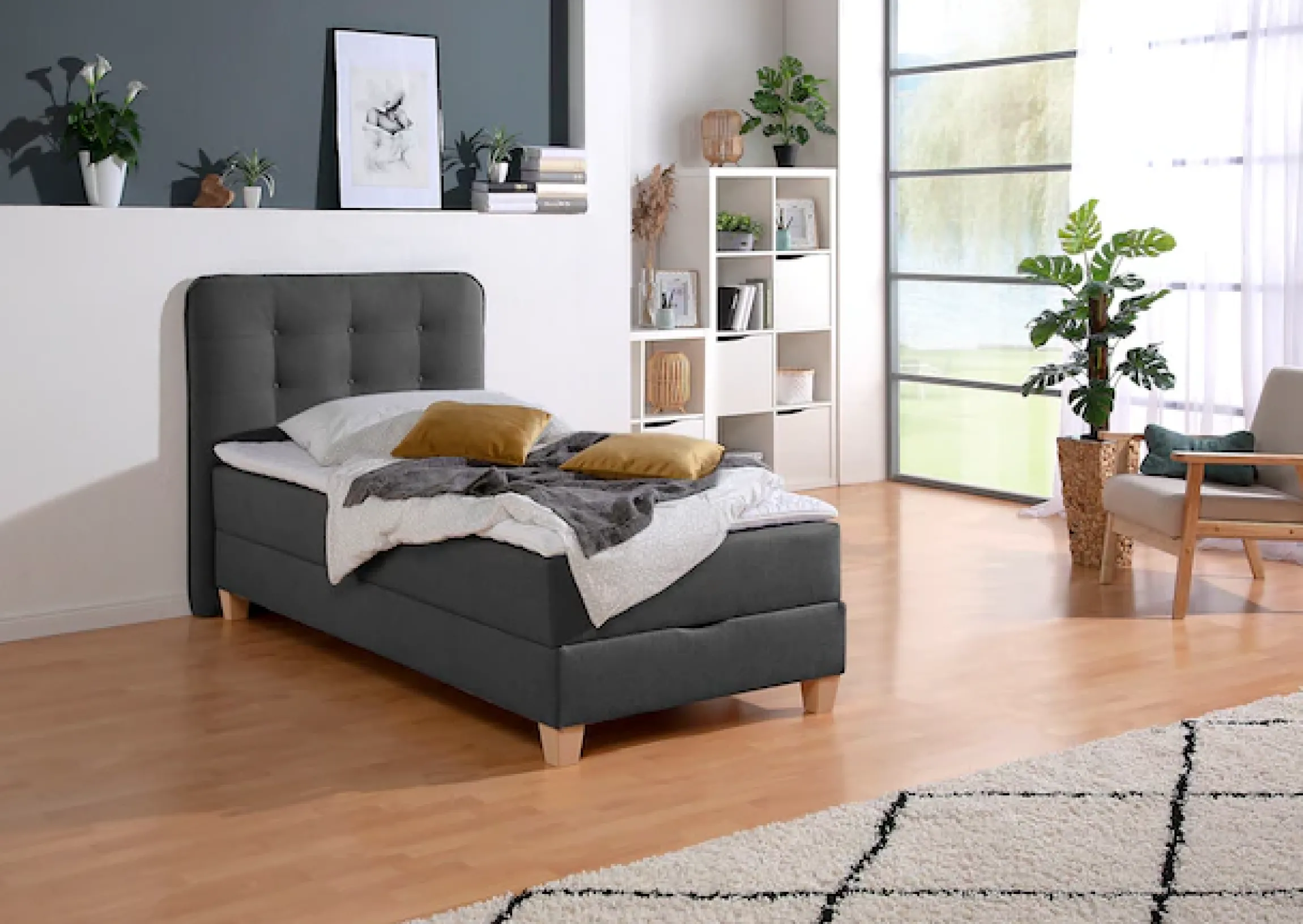 Home affaire Boxbett inklusive Kaltschaum-Topper und Bettkasten