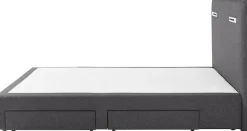 Home affaire Boxbett »Luan« Schubkästen, LED-Beleuchtung und Topper, in Breite 120 cm und 180 cm
