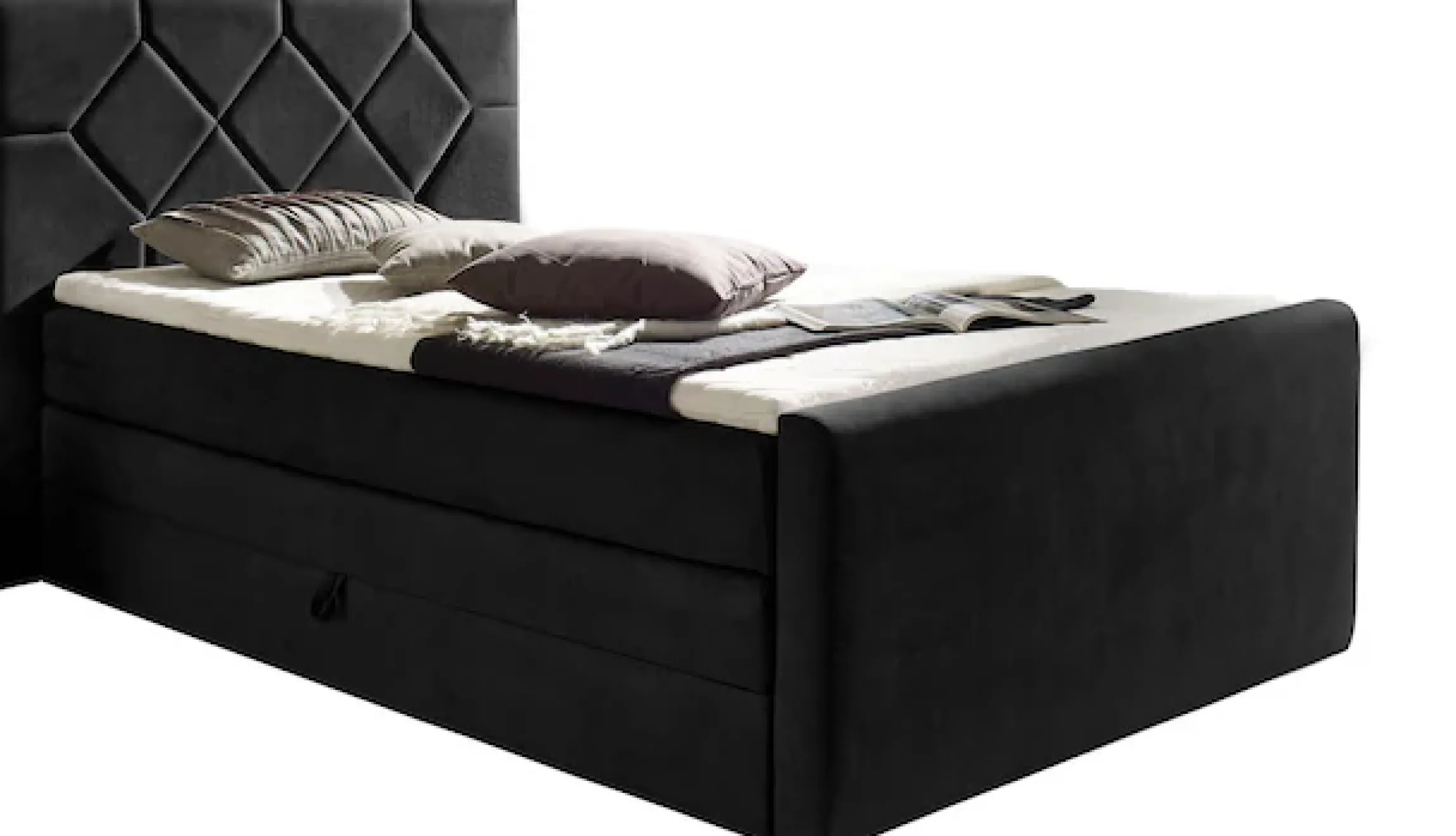 Home affaire Boxspringbett »Atlanta« inklusive Topper und Bettkasten
