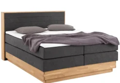 Home affaire Boxspringbett »Cavan« Eiche, inkl. Bettkasten & Topper, verschiedene Härtegrade (auch H4)