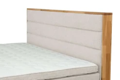 Home affaire Boxspringbett »Evelina, Doppelbett, Polsterbett, Komfortbett, 160 & 180 cm« inkl. 6 cm Topper, zwei Bettkästen, Taschen-Federkernmatratze in H3