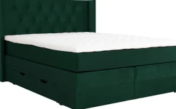 Home affaire Boxspringbett »Elegance« mit schöner Knopfheftung, in den Härtegraden H2 & H3, inkl. Schubladen