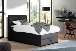 Home affaire Boxspringbett »Finja« besonders komfortable Liegehöhe, mit praktischem Bettkasten