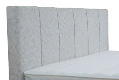 Home affaire Boxspringbett »Leon, Doppelbett, Polsterbett, Federkernbett, Komfortbett, 160, 180 cm« inkl. 9 cm Topper, 5-Zonen-Taschen-Federkernmatratze in H3