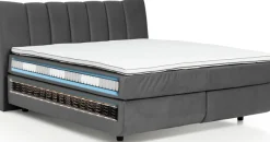 Home affaire Boxspringbett »Océane« Bodenfrei- wirkt freischwebend, verschiedene Härtegrade (auch H4)