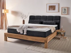 Home affaire Boxspringbett »Villads« Liegefläche: 180/200 cm, Inside-Boxspring-Unterbau, recycelte Stoffe