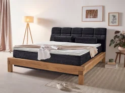 Home affaire Boxspringbett »Villads« Liegefläche: 180/200 cm, Inside-Boxspring-Unterbau, recycelte Stoffe