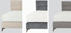 Home affaire Boxspringbett »Violette erhältlich in den Breite 160, 180 & 200cm« inkl. Topper und extra dicker Taschen-Federkernmatratze