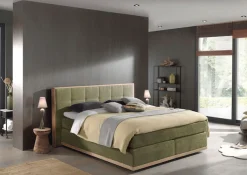 Home affaire Boxspringbett »Vinton« aus massiver Eiche, verschiedene Härtegrade (auch H4)