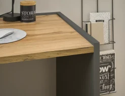 Home affaire Büromöbel-Set »CITY/GiRON, modernes Design, Homeoff., Büro in zwei Farben/Wotan Eiche« Set, 3 Stk. tlg. enthält Unterschrank, Kommode, Schreibtisch, wohnliches Home Office