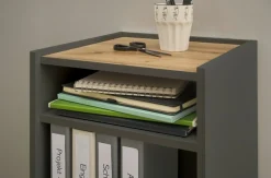 Home affaire Büromöbel-Set »CITY/GiRON, modernes Design, Homeoff., Büro in zwei Farben/Wotan Eiche« Set, 3 Stk. tlg. enthält Unterschrank, Kommode, Schreibtisch, wohnliches Home Office