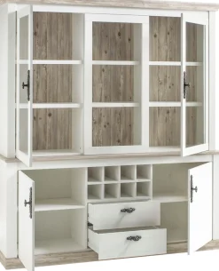 Home affaire Buffet »Florenz« im romantischen Landhaus-Look, Höhe 205 cm