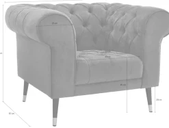 Home affaire Chesterfield-Sessel »Tinnum Sessel«