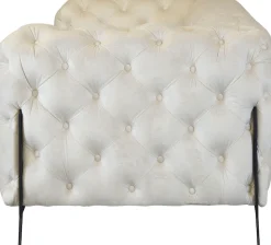 Home affaire Chesterfield-Sofa »Amaury« aufwändige Knopfheftung, moderne Chesterfield Optik, Fußfarbe wählbar