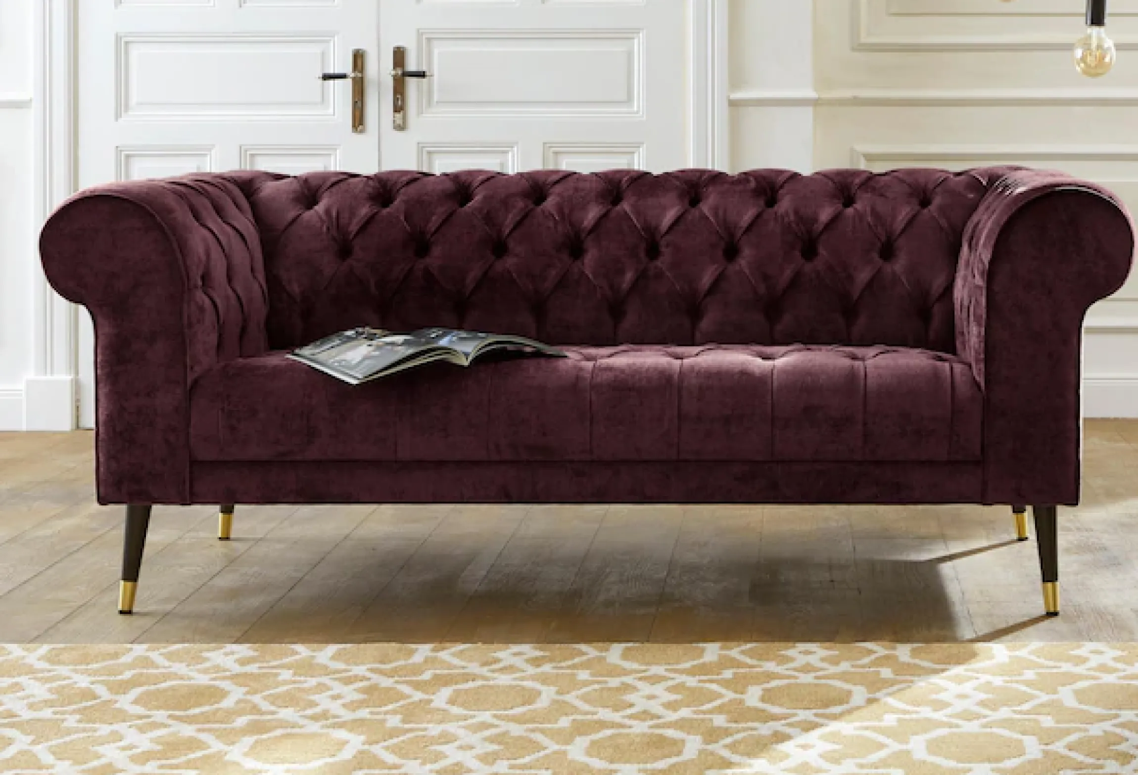 Home affaire Chesterfield-Sofa »Tinnum«