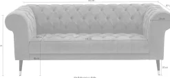 Home affaire Chesterfield-Sofa »Tinnum«