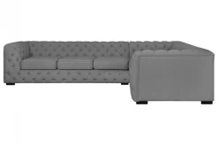 Home affaire Chesterfield-Sofa »KALINA L-Form« hochwertig Chesterfield-Ausführung