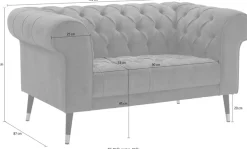 Home affaire Chesterfield-Sofa »Tinnum«