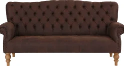 Home affaire Chesterfield-Sofa »Lord« mit echter Chesterfield-Knopfheftung und Ziernägeln