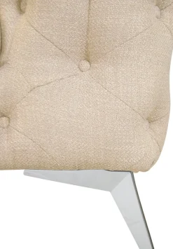 Home affaire Chesterfield-Sofa »Glynis« aufwändige Knopfheftung, moderne Chesterfield Optik, Fußfarbe wählbar