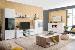 Home affaire Couchtisch »Bert Kaffetisch, 100 cm, in trendigen Farben, modern« Hochglanzplatte, mit Rollen
