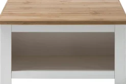Home affaire Couchtisch »Cremona, Beistelltisch, Wohnzimmertisch, Sofatisch, Tisch« Landhausstil, mit offenen Fächern und Stauraumfach, 50 cm hoch