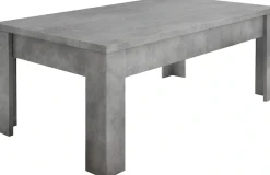 Home affaire Couchtisch »Dama 122 x 65 cm, Wohnzimmertisch mit Winkelfuß« Sofatisch, rechteckig, Tischplattenstärke 22 mm