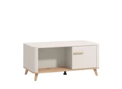 Home affaire Couchtisch »Darwen Wohnzimmertisch, Sofatisch, Beistelltisch, Kaffeetisch« 3D-folienummantelte MDF-Front, ABS 1 mm, Stauraum
