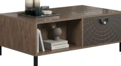 Home affaire Couchtisch »Fusion« 1 Stk. tlg. Couchtisch mit 2 Schubladen & 2 offenen Fächern - (B/T/H) 110/60/37 cm