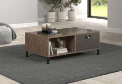 Home affaire Couchtisch »Fusion« 1 Stk. tlg. Couchtisch mit 2 Schubladen & 2 offenen Fächern - (B/T/H) 110/60/37 cm