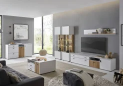 Home affaire Couchtisch »Hudson« in moderner Trendfarbe, Griffe aus Metall (Schwarz), Breite 90 cm