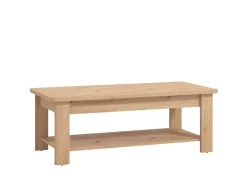 Home affaire Couchtisch »Jersey Kaffeetisch, 124 cm, in trendigen Farben, modern« Eleganter Couchtisch, zeitloses Design, mit eine Ablagebode