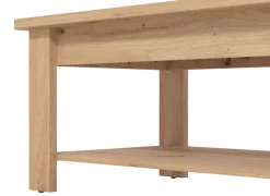 Home affaire Couchtisch »Jersey Kaffeetisch, 124 cm, in trendigen Farben, modern« Eleganter Couchtisch, zeitloses Design, mit eine Ablagebode