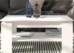 Home affaire Couchtisch »Kalmar, rechteckig, 100 x 60 cm, 1 Ablageboden« Sofatisch, Beistelltisch, Kaffetisch, Wohnzimmertisch, coffee table