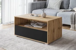 Home affaire Couchtisch »Kenia« 1 Stk. tlg. Rechteckiger Kaffeetisch, 90x55 cm, mit offenem und geschlossenem Fach