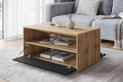 Home affaire Couchtisch »Kenia« 1 Stk. tlg. Rechteckiger Kaffeetisch, 90x55 cm, mit offenem und geschlossenem Fach