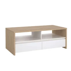 Home affaire Couchtisch »Next Beistelltisch, Wohnzimmertisch, Abstelltisch,« Ablagefläche, 2 Schubladen, Breite 120 cm, Höhe 45 cm