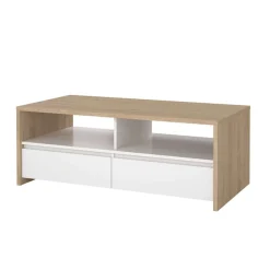 Home affaire Couchtisch »Next Beistelltisch, Wohnzimmertisch, Abstelltisch,« Ablagefläche, 2 Schubladen, Breite 120 cm, Höhe 45 cm