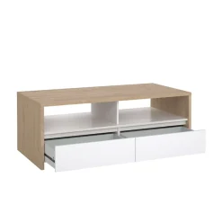Home affaire Couchtisch »Next Beistelltisch, Wohnzimmertisch, Abstelltisch,« Ablagefläche, 2 Schubladen, Breite 120 cm, Höhe 45 cm